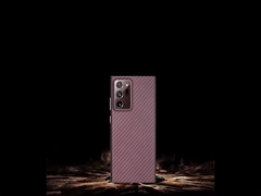 স্যামসাং জেড ফোল্ড 3 এর জন্য সুপার লাইট ব্লু অ্যারামিড ফাইবার ফোন কেস