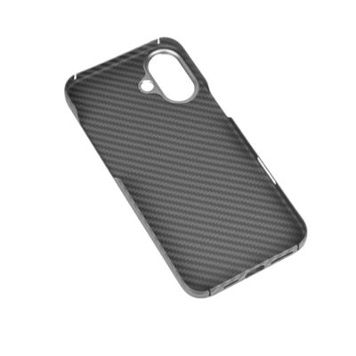 আল্ট্রা পাতলা ০.৮মিমি ১৬ গ্রাম ওজনের হালকা ও ময়লা প্রতিরোধী Aramid ফাইবার ম্যাগনেটিক ফোন কেস iPhone 16 Pro-এর জন্য