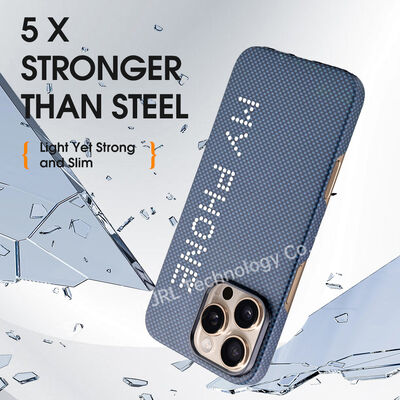 আইফোন 17 প্রো এর জন্য গ্লো ইন দ্য ডার্ক সুপার লাইট আরামাইড কার্বন ফাইবার মোবাইল কভার
