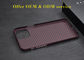 আইফোন 11 প্রো ম্যাক্সের জন্য কোনও গলনাঙ্ক পয়েন্ট রিয়েল আরমিড ফাইবার ফোন কেস নেই
